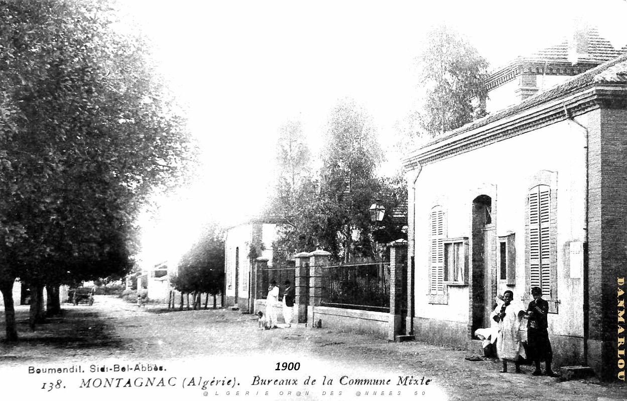 Montagnac - Bureaux de a Commune-Mixte - 1900.jpg